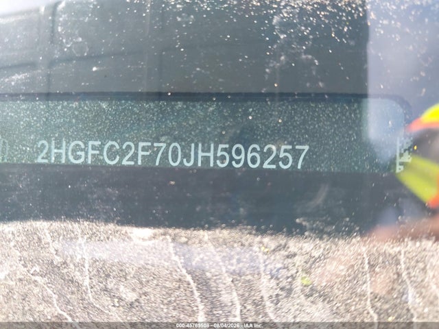 Aukcja sprzedaży 2018 Honda Civic Ex, vin: 2HGFC2F70JH596257, numer aukcji: 45769508