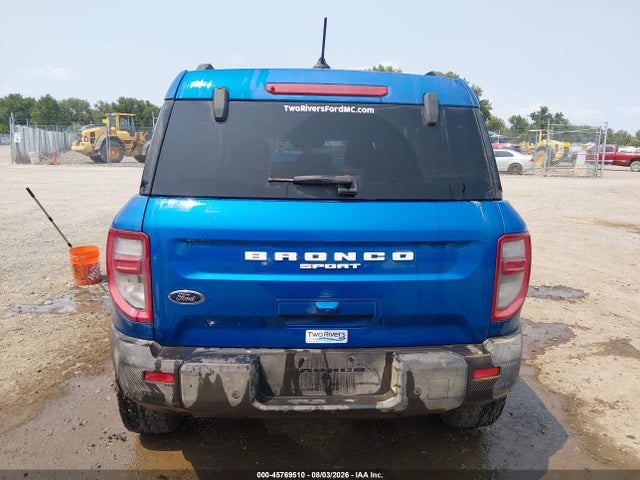 Продажа на аукционе авто 2025 Ford Bronco Sport Big Bend, vin: 3FMCR9BNXSRF13173, номер лота: 45769510