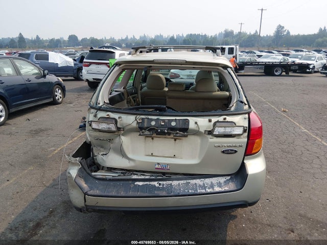 45769553 :رقم المزاد ، 4S4BP86C154344498 vin ، 2005 Subaru Outback 3.0r L.l. Bean Edition مزاد بيع