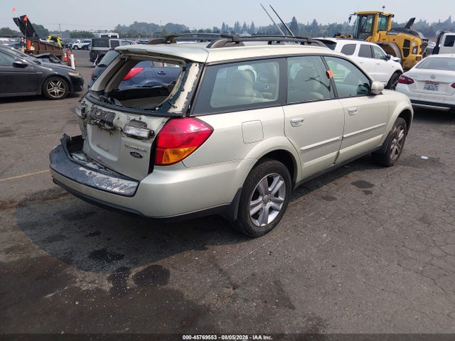45769553 :رقم المزاد ، 4S4BP86C154344498 vin ، 2005 Subaru Outback 3.0r L.l. Bean Edition مزاد بيع