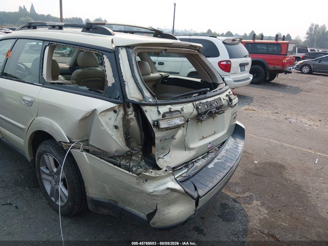 45769553 :رقم المزاد ، 4S4BP86C154344498 vin ، 2005 Subaru Outback 3.0r L.l. Bean Edition مزاد بيع