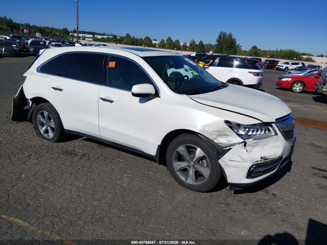 Acura Mdx Acurawatch Plus Package 2016 5FRYD4H23GB014294 Image 1