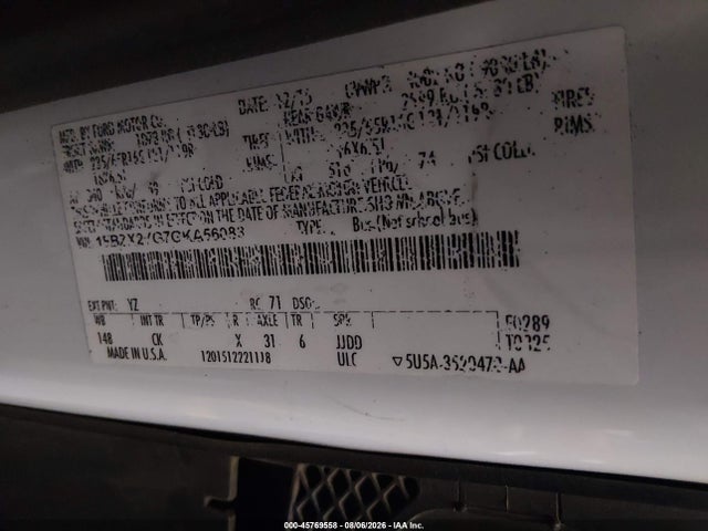 Ford Transit-350 Xlt 2016 1FBZX2YG7GKA56083 Image 9