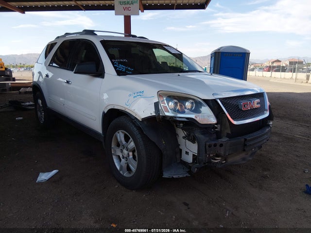 2012 Gmc Acadia Sle მანქანა იყიდება აუქციონზე, vin: 1GKKRPED0CJ411744, აუქციონის ნომერი: 45769561