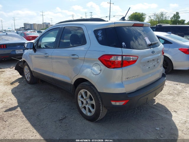 Aukcja sprzedaży 2021 Ford Ecosport Se, vin: MAJ3S2GE2MC451879, numer aukcji: 45769670