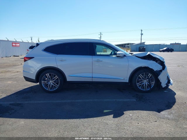 2024 Acura Mdx Advance Package მანქანა იყიდება აუქციონზე, vin: 5J8YE1H89RL019468, აუქციონის ნომერი: 45769692