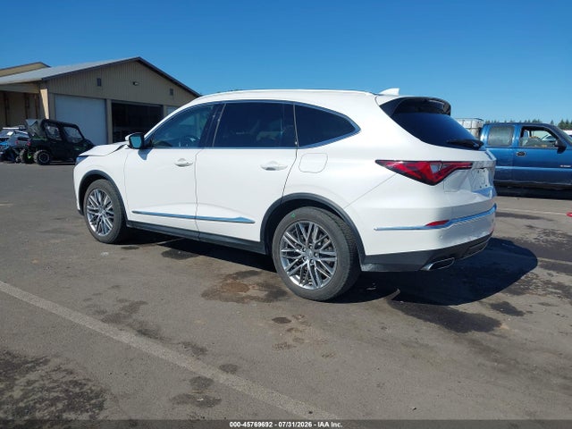 2024 Acura Mdx Advance Package მანქანა იყიდება აუქციონზე, vin: 5J8YE1H89RL019468, აუქციონის ნომერი: 45769692