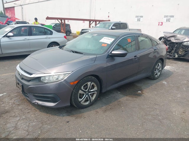 Honda Civic Lx 2017 2HGFC2F52HH517843 Image 2