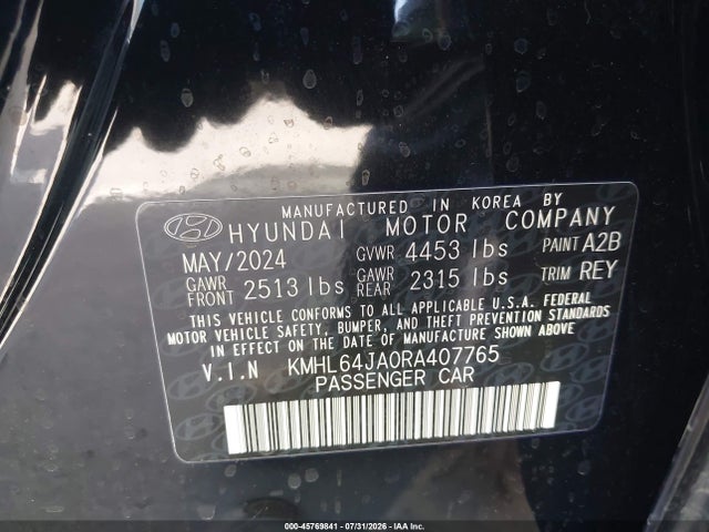 Hyundai SONATA SEL 2024 KMHL64JA0RA407765 Image 9