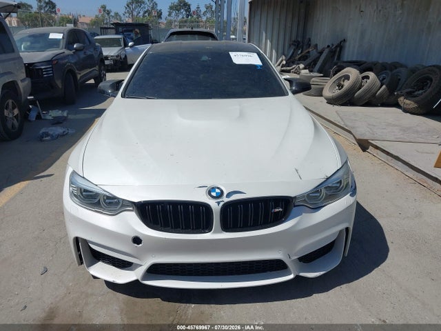 2016 Bmw M4 მანქანა იყიდება აუქციონზე, vin: WBS3R9C59GK336848, აუქციონის ნომერი: 45769967