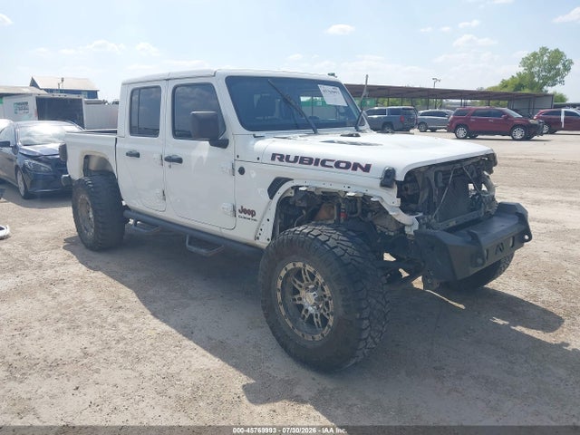 45769993 :رقم المزاد ، 1C6JJTBG2LL178239 vin ، 2020 Jeep Gladiator Rubicon 4x4 مزاد بيع