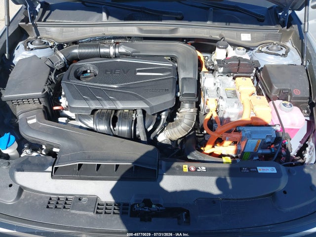 KMHL24JJ9TA147529 Hyundai Sonata Hybrid Blue