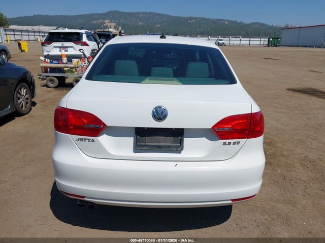 2013 Volkswagen Jetta 2.5l Se მანქანა იყიდება აუქციონზე, vin: 3VWDX7AJ8DM391511, აუქციონის ნომერი: 45770088