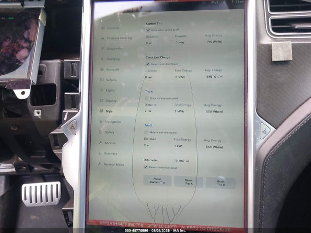 Aukcja sprzedaży 2015 Tesla Model S 85d/p85d, vin: 5YJSA1H44FF090766, numer aukcji: 45770096