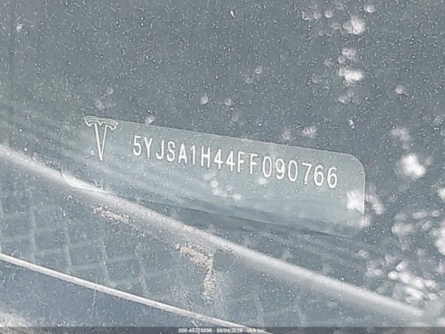 Aukcja sprzedaży 2015 Tesla Model S 85d/p85d, vin: 5YJSA1H44FF090766, numer aukcji: 45770096