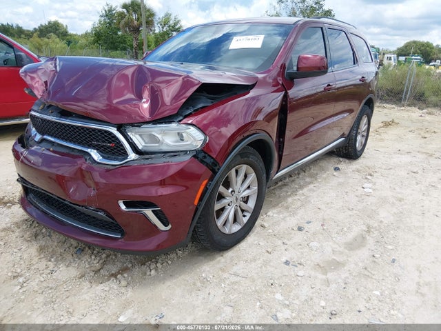 Продажа на аукционе авто 2021 Dodge Durango Sxt Plus Rwd, vin: 1C4RDHAG6MC602086, номер лота: 45770103