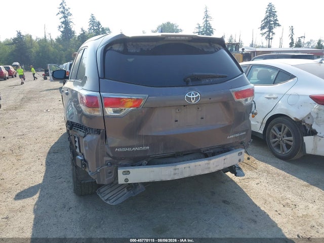 Продаж на аукціоні авто 2015 Toyota Highlander Limited Platinum V6, vin: 5TDDKRFH9FS148618, номер лоту: 45770115