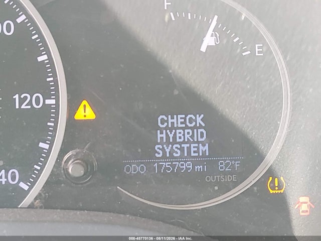 45770136 :رقم المزاد ، JTHKD5BHXC2094473 vin ، 2012 Lexus Ct 200h Premium مزاد بيع