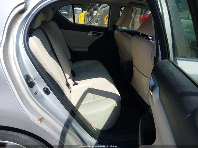 45770136 :رقم المزاد ، JTHKD5BHXC2094473 vin ، 2012 Lexus Ct 200h Premium مزاد بيع