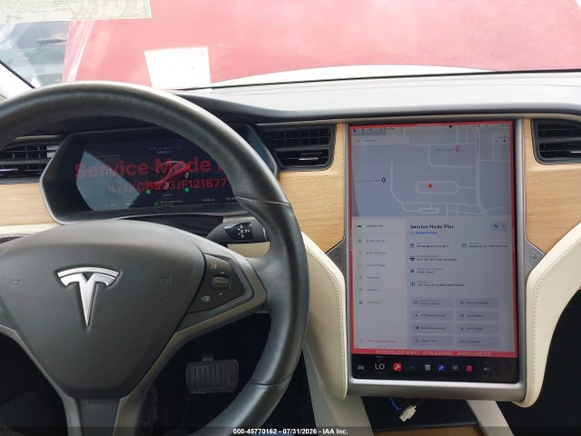 45770162 :رقم المزاد ، 5YJXCBE23JF121877 vin ، 2018 Tesla Model X 100d/75d/p100d مزاد بيع