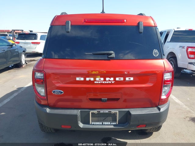 Продажа на аукционе авто 2022 Ford Bronco Sport Big Bend, vin: 3FMCR9B69NRE06984, номер лота: 45770196
