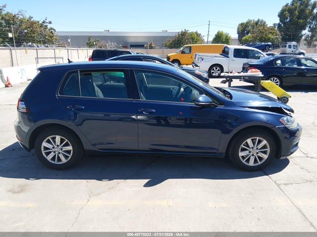 2018 Volkswagen Golf Tsi S/tsi Se მანქანა იყიდება აუქციონზე, vin: 3VWG17AU9JM275514, აუქციონის ნომერი: 45770223