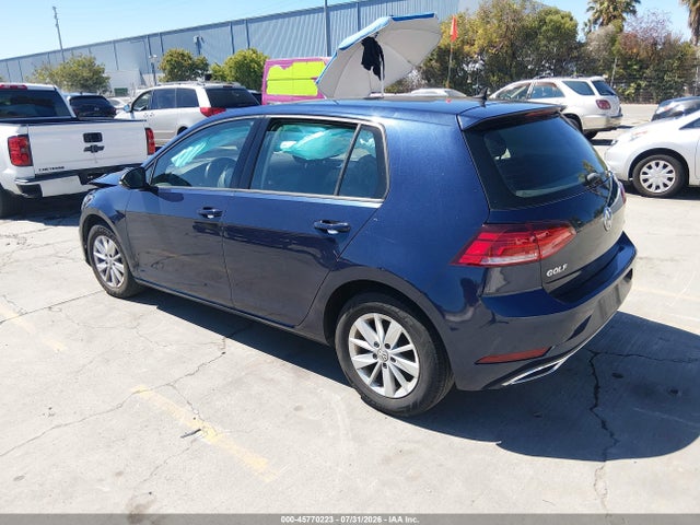 2018 Volkswagen Golf Tsi S/tsi Se მანქანა იყიდება აუქციონზე, vin: 3VWG17AU9JM275514, აუქციონის ნომერი: 45770223