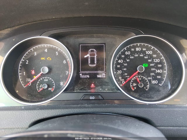 2018 Volkswagen Golf Tsi S/tsi Se მანქანა იყიდება აუქციონზე, vin: 3VWG17AU9JM275514, აუქციონის ნომერი: 45770223