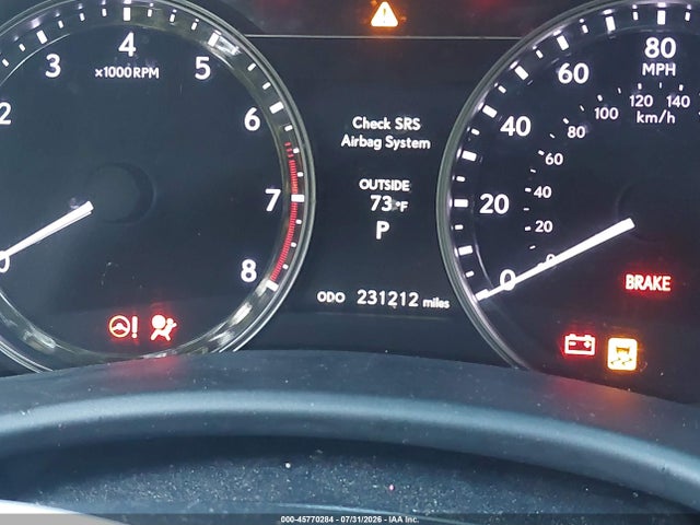 45770284 :رقم المزاد ، JTHCE1BL0D5011700 vin ، 2013 Lexus Gs 350 مزاد بيع