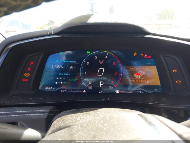 Продаж на аукціоні авто 2024 Chevrolet Corvette Stingray Rwd  1lt, vin: 1G1YA2D40R5123332, номер лоту: 45770319