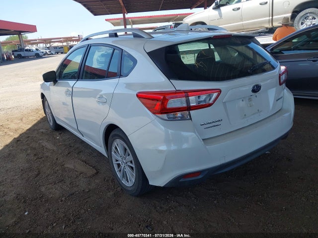 Продаж на аукціоні авто 2018 Subaru Impreza 2.0i Premium, vin: 4S3GTAD65J3741089, номер лоту: 45770341