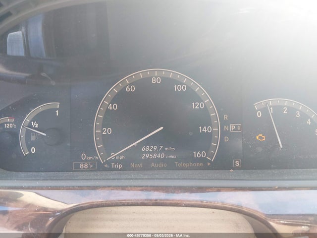 45770358 :رقم المزاد ، WDDNG71X27A072446 vin ، 2007 Mercedes-benz S 550 مزاد بيع
