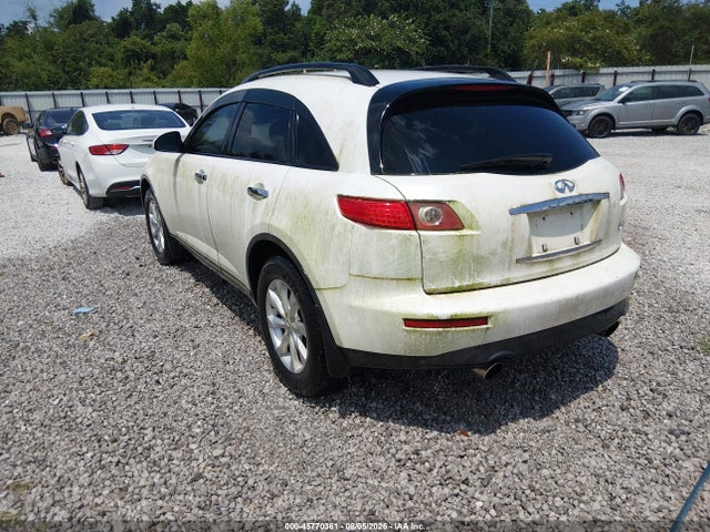 45770361 :رقم المزاد ، JNRAS08W45X221123 vin ، 2005 Infiniti Fx35 مزاد بيع