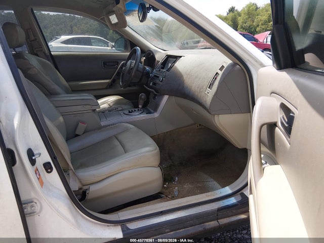 45770361 :رقم المزاد ، JNRAS08W45X221123 vin ، 2005 Infiniti Fx35 مزاد بيع