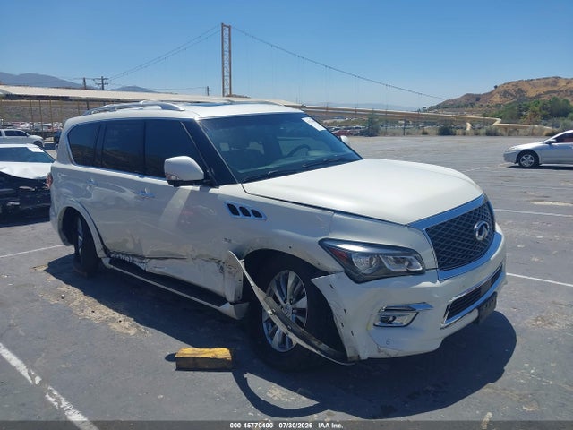 2015 Infiniti Qx80 მანქანა იყიდება აუქციონზე, vin: JN8AZ2NF9F9570090, აუქციონის ნომერი: 45770400