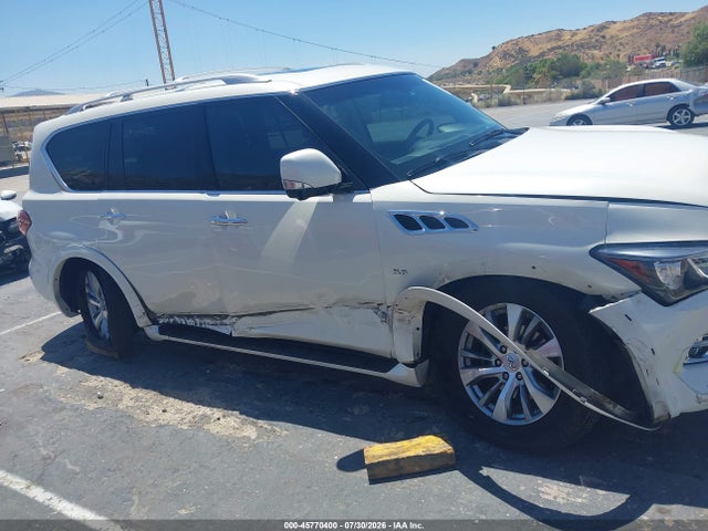 2015 Infiniti Qx80 მანქანა იყიდება აუქციონზე, vin: JN8AZ2NF9F9570090, აუქციონის ნომერი: 45770400