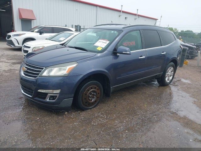Chevrolet Traverse 1lt 2014 1GNKRGKD4EJ133750 Image 2