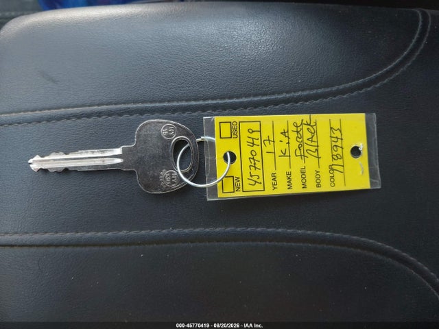 2017 Kia Forte Lx მანქანა იყიდება აუქციონზე, vin: 3KPFL4A77HE118943, აუქციონის ნომერი: 45770419