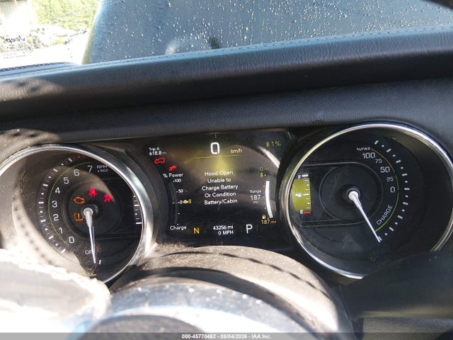 Продаж на аукціоні авто 2021 Jeep Wrangler 4xe Unlimited Sahara 4x4, vin: 1C4JJXP68MW765920, номер лоту: 45770462