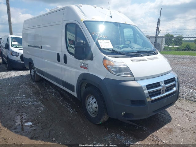 Продаж на аукціоні авто 2017 Ram Promaster 3500 Cargo Van High Roof 159 Wb Ext, vin: 3C6URVJG1HE542413, номер лоту: 45770480