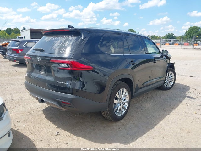 45770484 :رقم المزاد ، 5TDAAAB55RS013207 vin ، 2024 Toyota Grand Highlander Platinum مزاد بيع