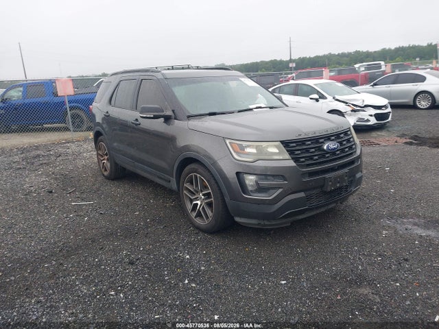 2016 Ford Explorer Sport მანქანა იყიდება აუქციონზე, vin: 1FM5K8GT6GGA01097, აუქციონის ნომერი: 45770536