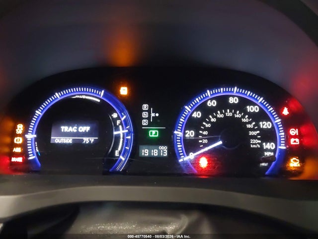45770540 :رقم المزاد ، JTHBB1BA9A2008830 vin ، 2010 Lexus Hs 250h Premium مزاد بيع