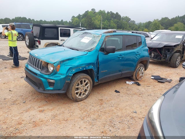 45770545 :رقم المزاد ، ZACNJDA18NPN49106 vin ، 2022 Jeep Renegade Sport 4x4 مزاد بيع
