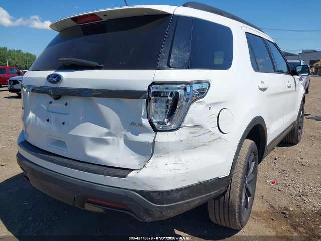 45770579 :رقم المزاد ، 1FM5K8D83JGC82881 vin ، 2018 Ford Explorer Xlt مزاد بيع