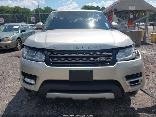 2014 Land Rover Range Rover Sport 3.0l V6 Supercharged Hse მანქანა იყიდება აუქციონზე, vin: SALWR2WF4EA353715, აუქციონის ნომერი: 45770616