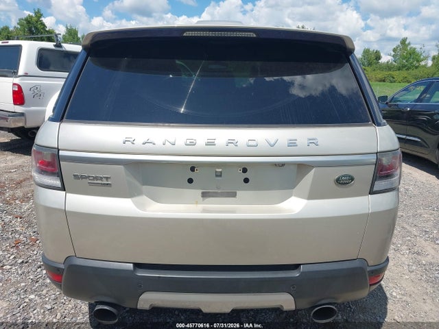 2014 Land Rover Range Rover Sport 3.0l V6 Supercharged Hse მანქანა იყიდება აუქციონზე, vin: SALWR2WF4EA353715, აუქციონის ნომერი: 45770616