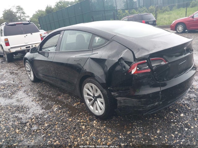 Tesla Model 3 Rear-wheel Drive 2022 5YJ3E1EA9NF210076 Image 3