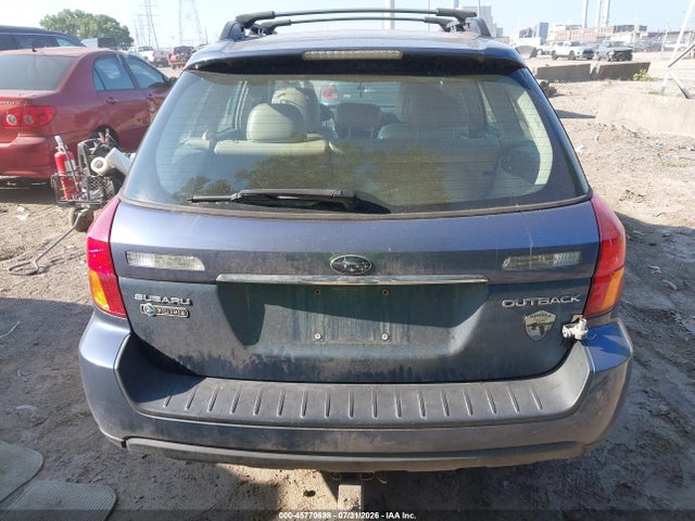 Продаж на аукціоні авто 2006 Subaru Outback 2.5i Limited, vin: 4S4BP62C966331594, номер лоту: 45770698