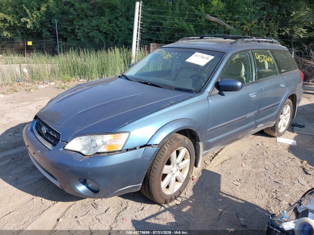 Продаж на аукціоні авто 2006 Subaru Outback 2.5i Limited, vin: 4S4BP62C966331594, номер лоту: 45770698